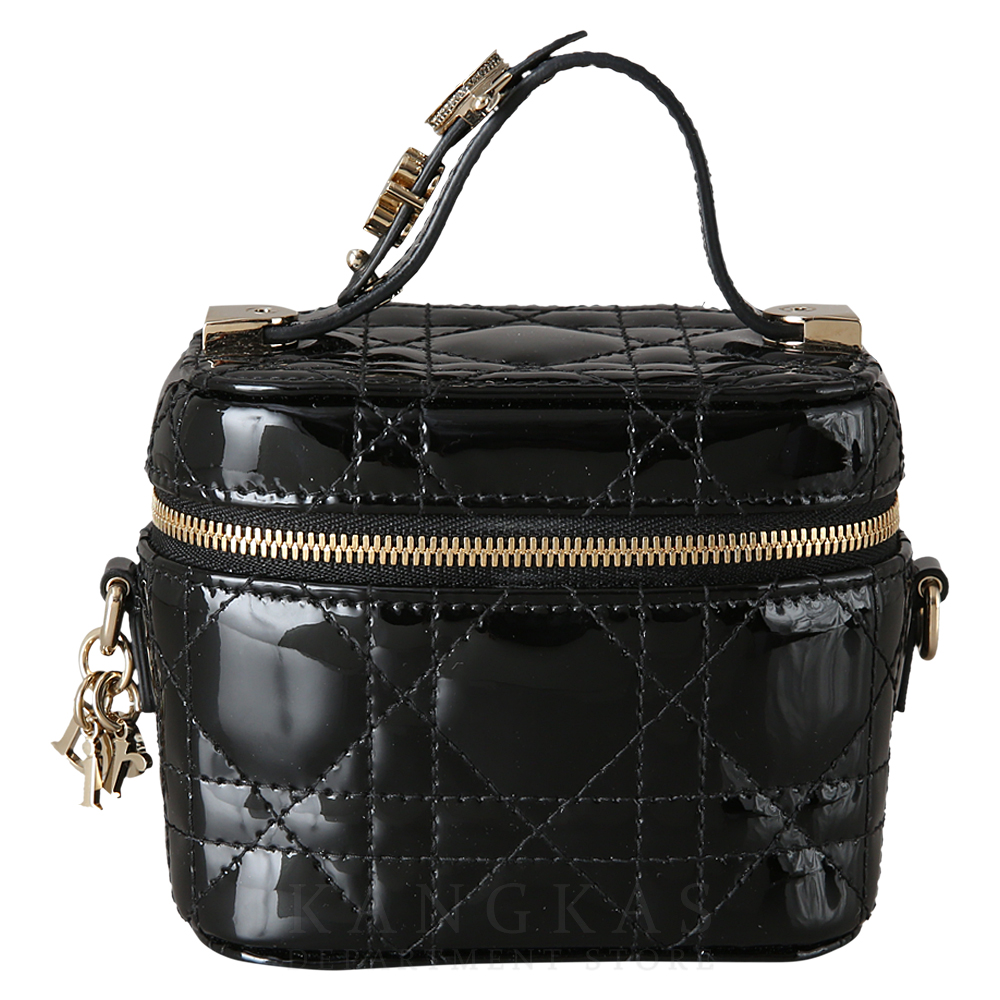 CHRISTIAN DIOR(USED)크리스찬디올 페이던트 베니티 탑핸들 마이크로